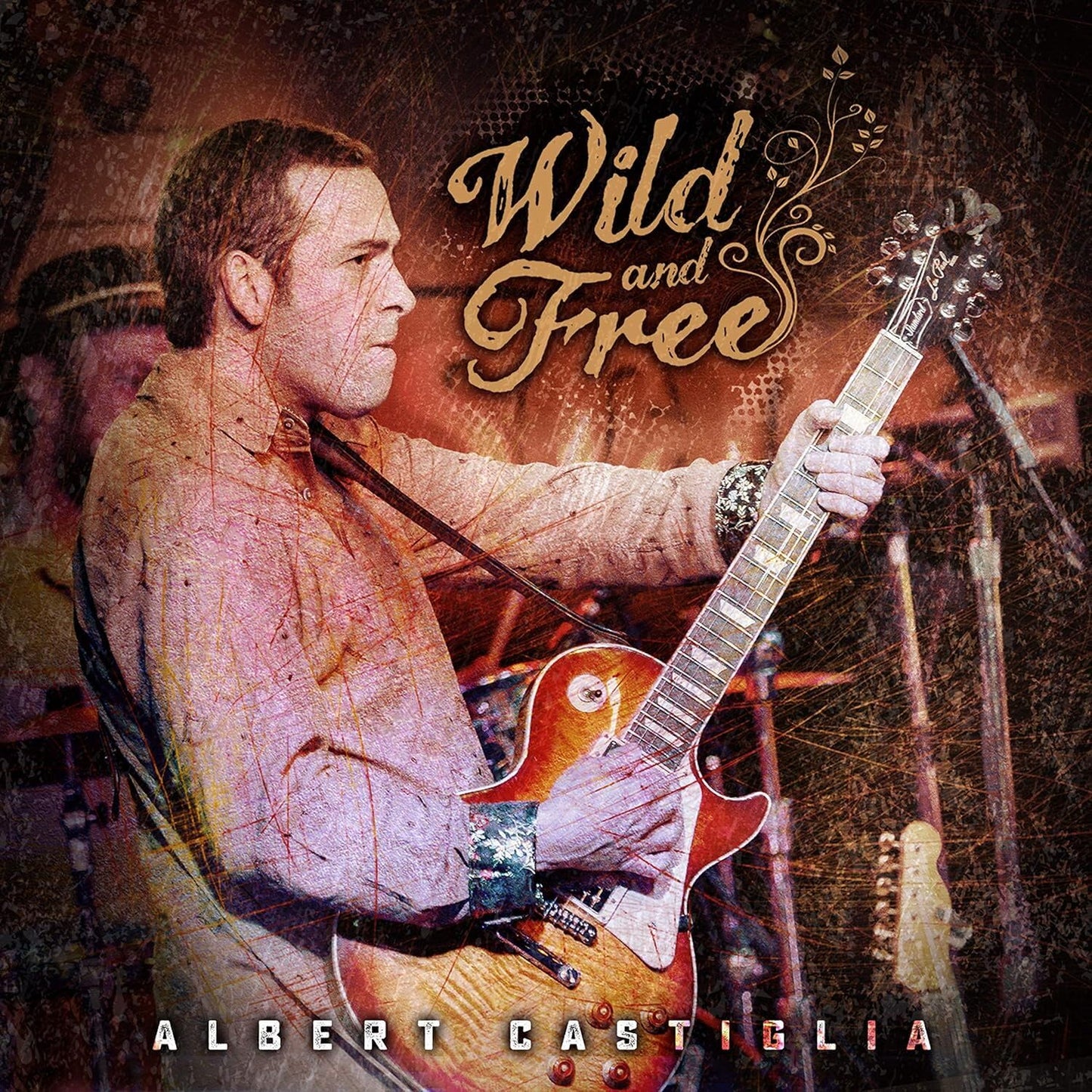 Albert Castiglia Band Wild and Free Live @ The Funky Biscuit--FREE SHIPPING--