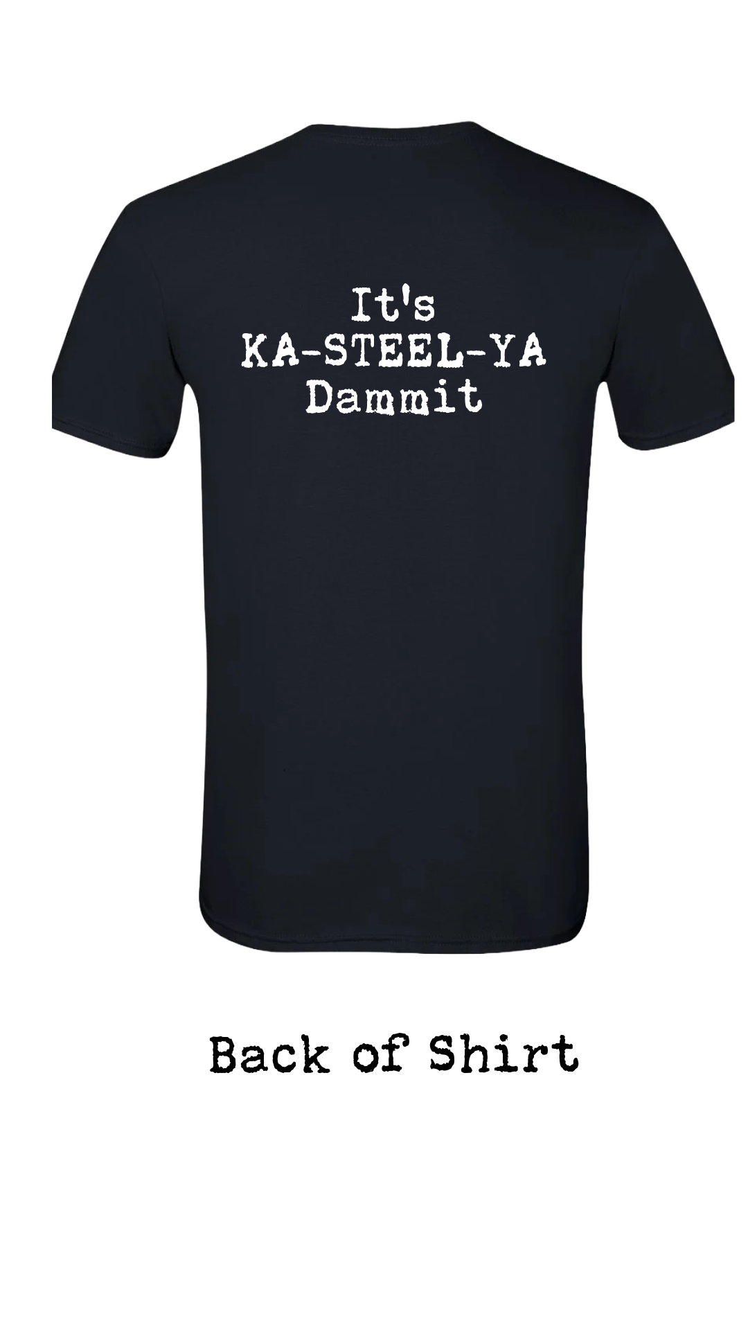 Albert Castiglia Logo Short Sleeve T Shirt--FREE SHIPPING--