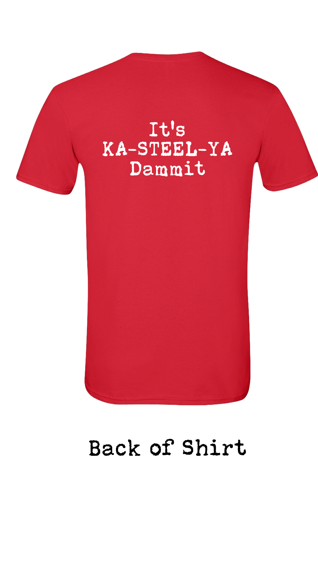 Albert Castiglia Logo Short Sleeve T Shirt--FREE SHIPPING--