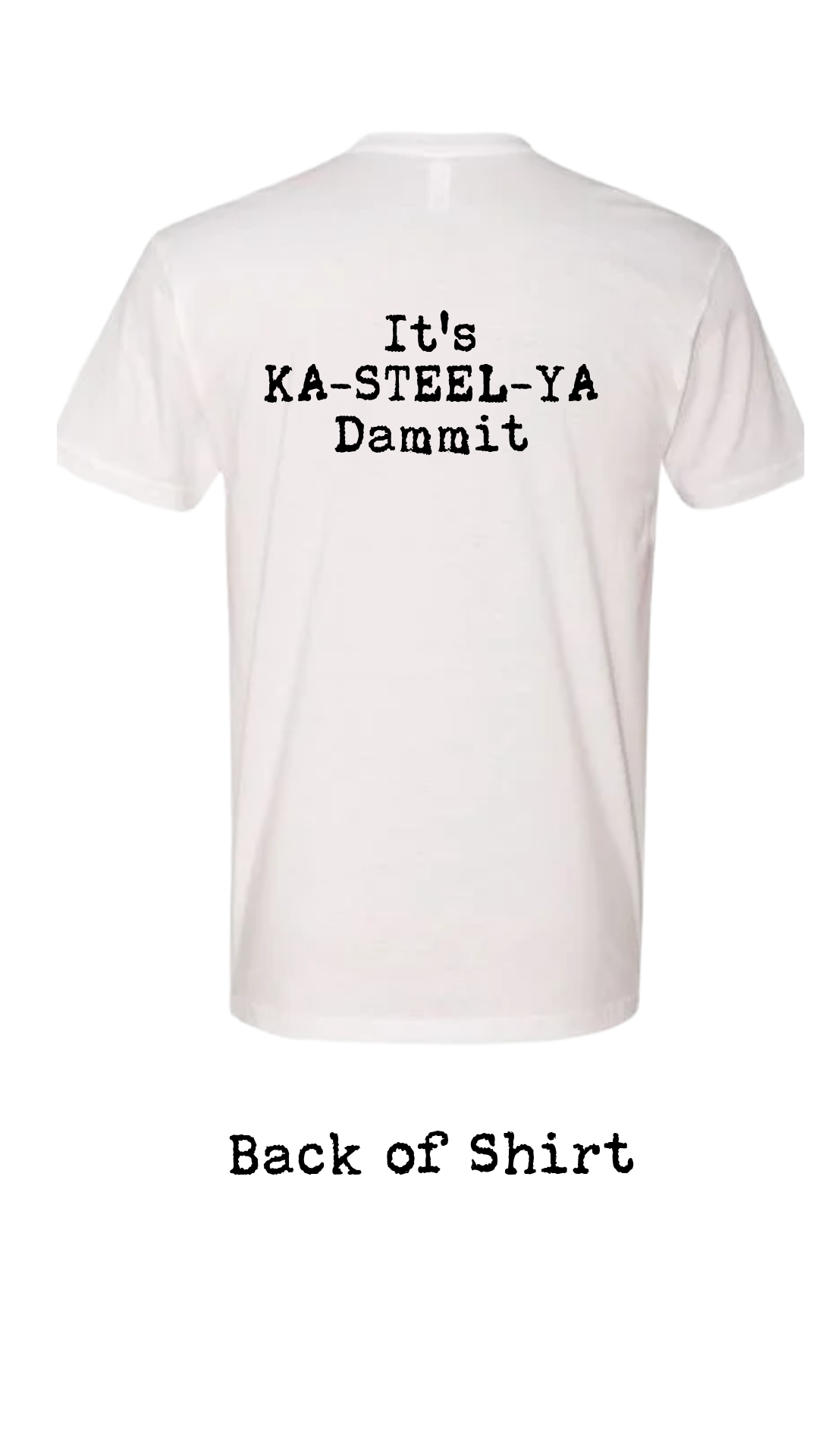 Albert Castiglia Logo Short Sleeve T Shirt--FREE SHIPPING--