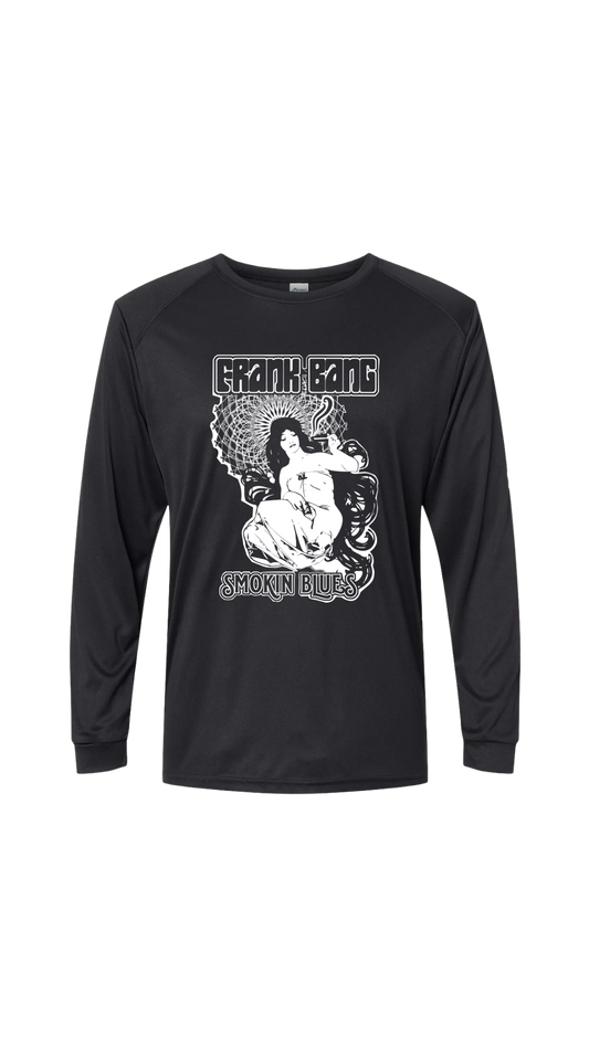 Frank Bang Smokin Mary Jane Long Sleeve Performance Fishing Shirt--FREE SHIPPING--