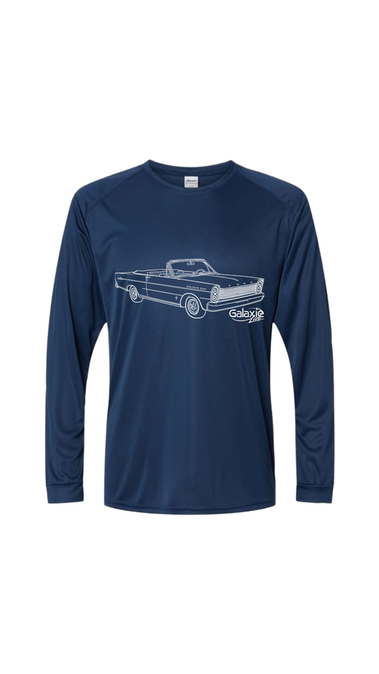 Galaxie LIVE! Car Logo Long Sleeve Performance Fishing Shirt--FREE SHIPPING--