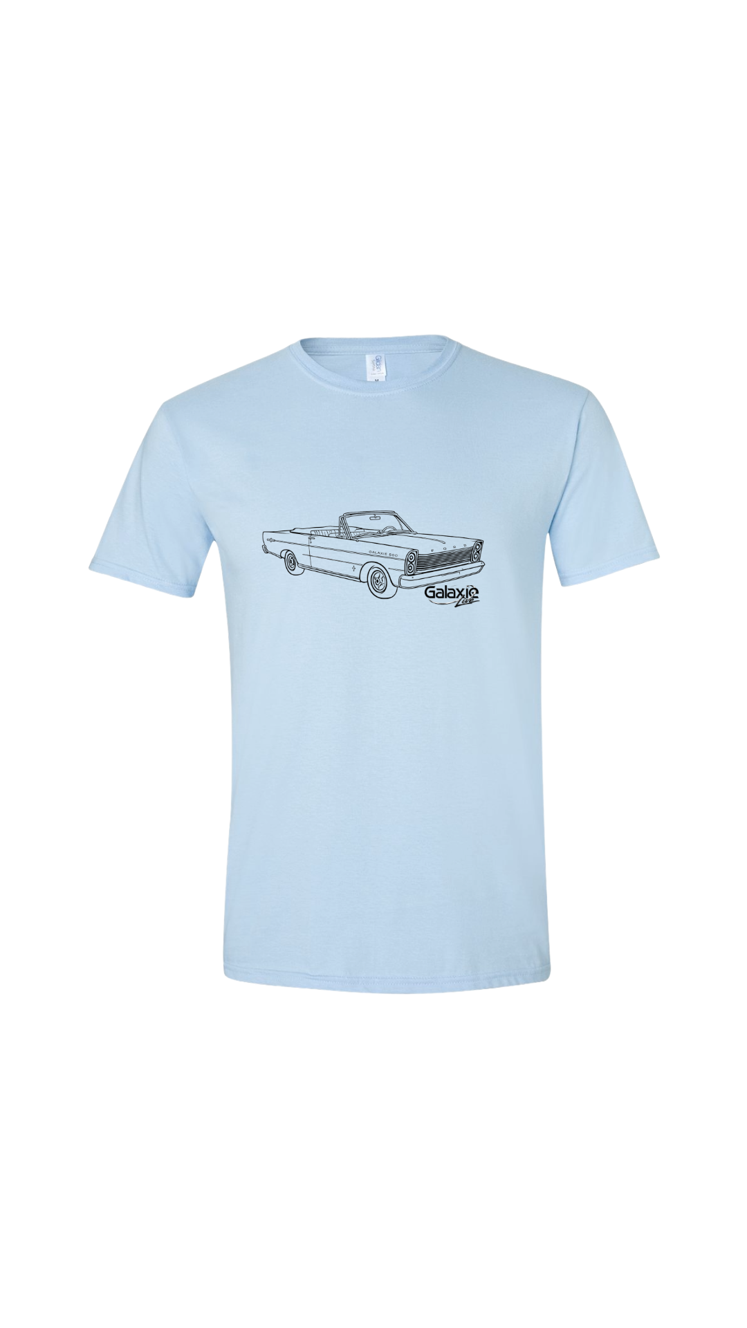 Galaxie LIVE! Car Logo Unisex Gildan SoftStyle Short Sleeve Crew Neck T-Shirt--FREE SHIPPING--