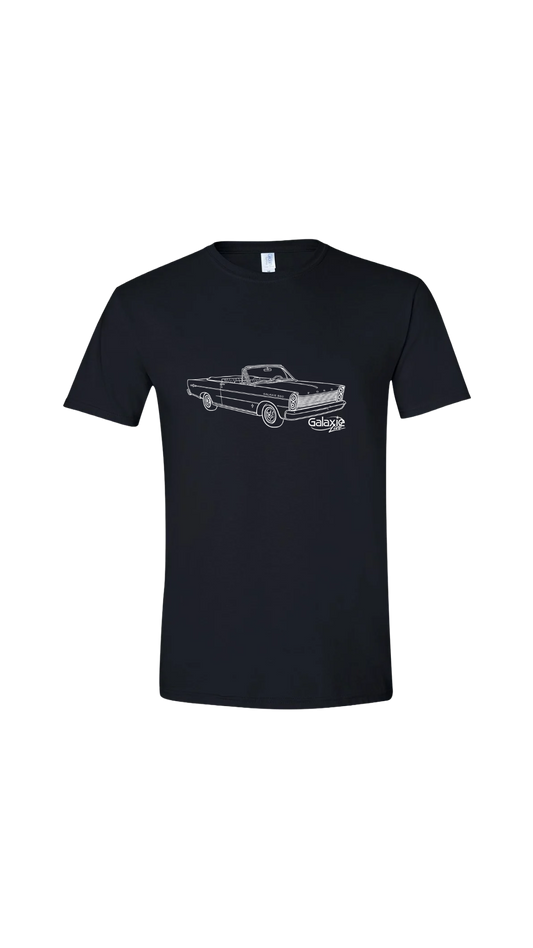 Galaxie LIVE! Car Logo Unisex Gildan SoftStyle Short Sleeve Crew Neck T-Shirt--FREE SHIPPING--