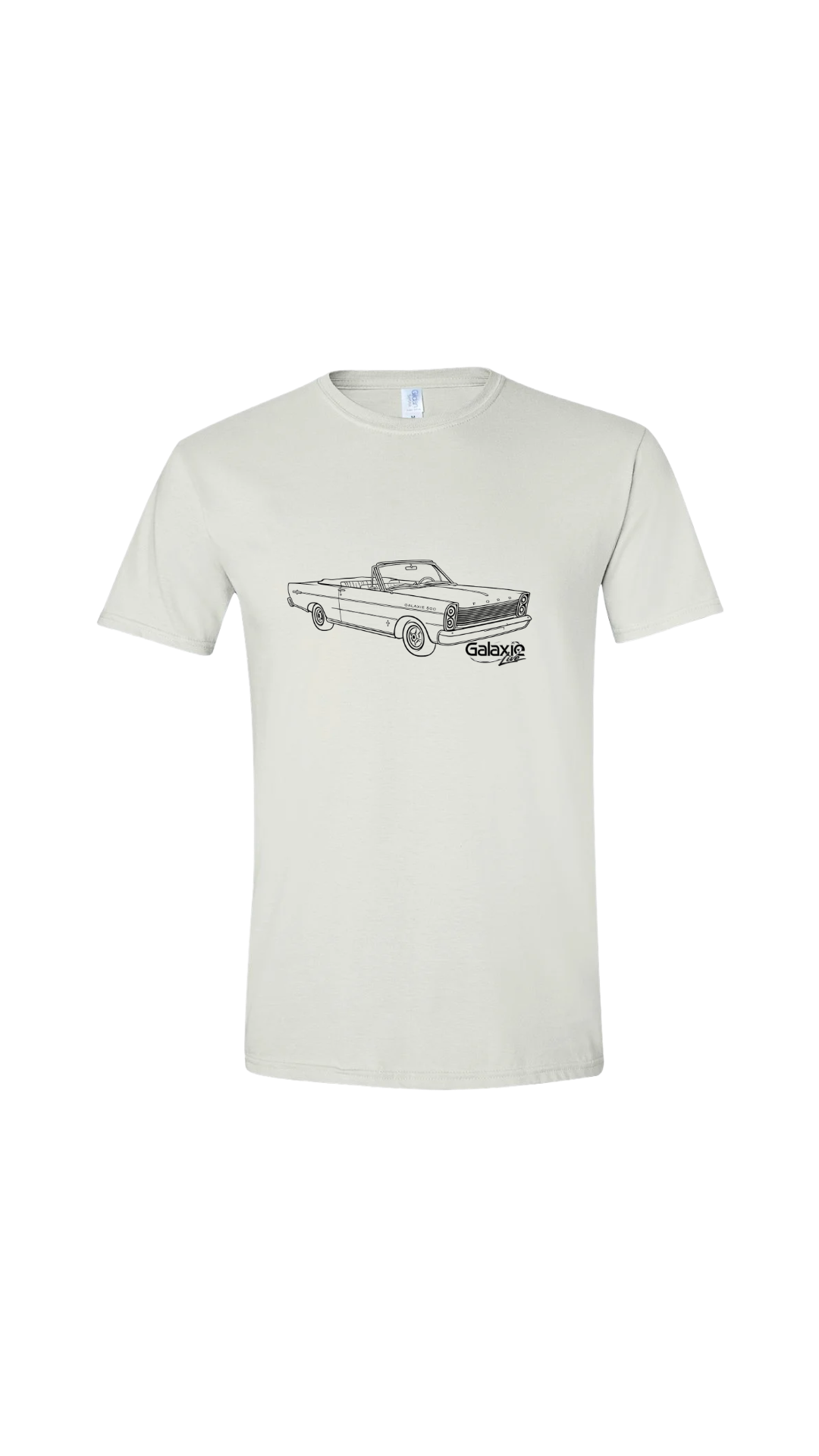 Galaxie LIVE! Car Logo Unisex Gildan SoftStyle Short Sleeve Crew Neck T-Shirt--FREE SHIPPING--