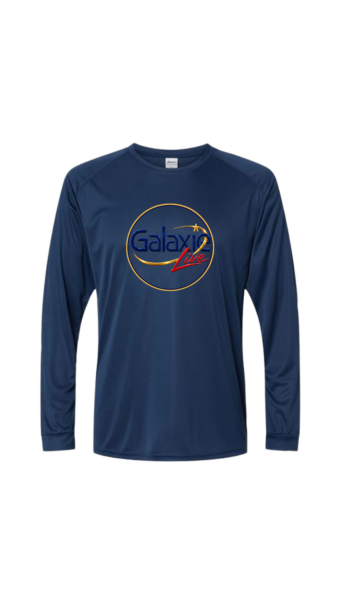 Galaxie LIVE! Round Logo Long Sleeve Performance Fishing Shirt--FREE SHIPPING--