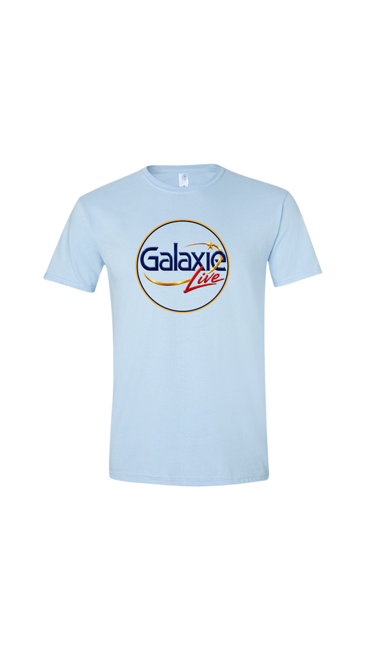 Galaxie LIVE! Round Logo Unisex Gildan SoftStyle Short Sleeve Crew Neck T-Shirt--FREE SHIPPING--