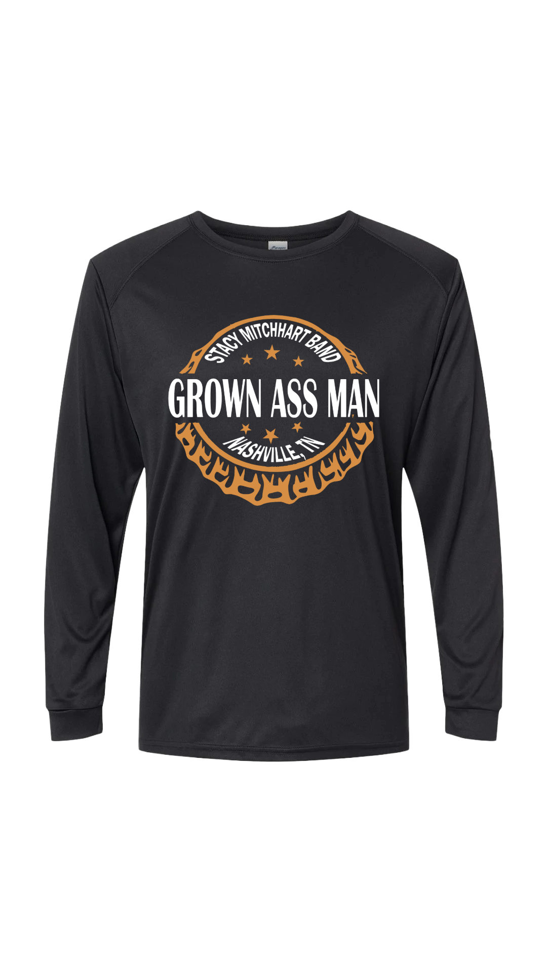 Stacy Mitchhart "GrownAss Man" Long Sleeve Performance Fishing Shirt--FREE SHIPPING--