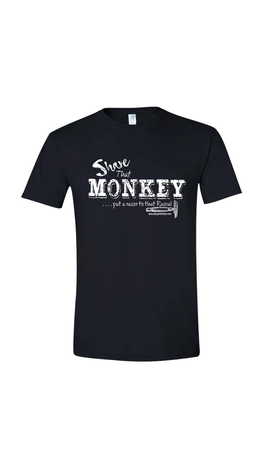 Stacy Mitchhart "Shave That Monkey" Unisex T-Shirt-Merch2Home--FREE SHIPPING--