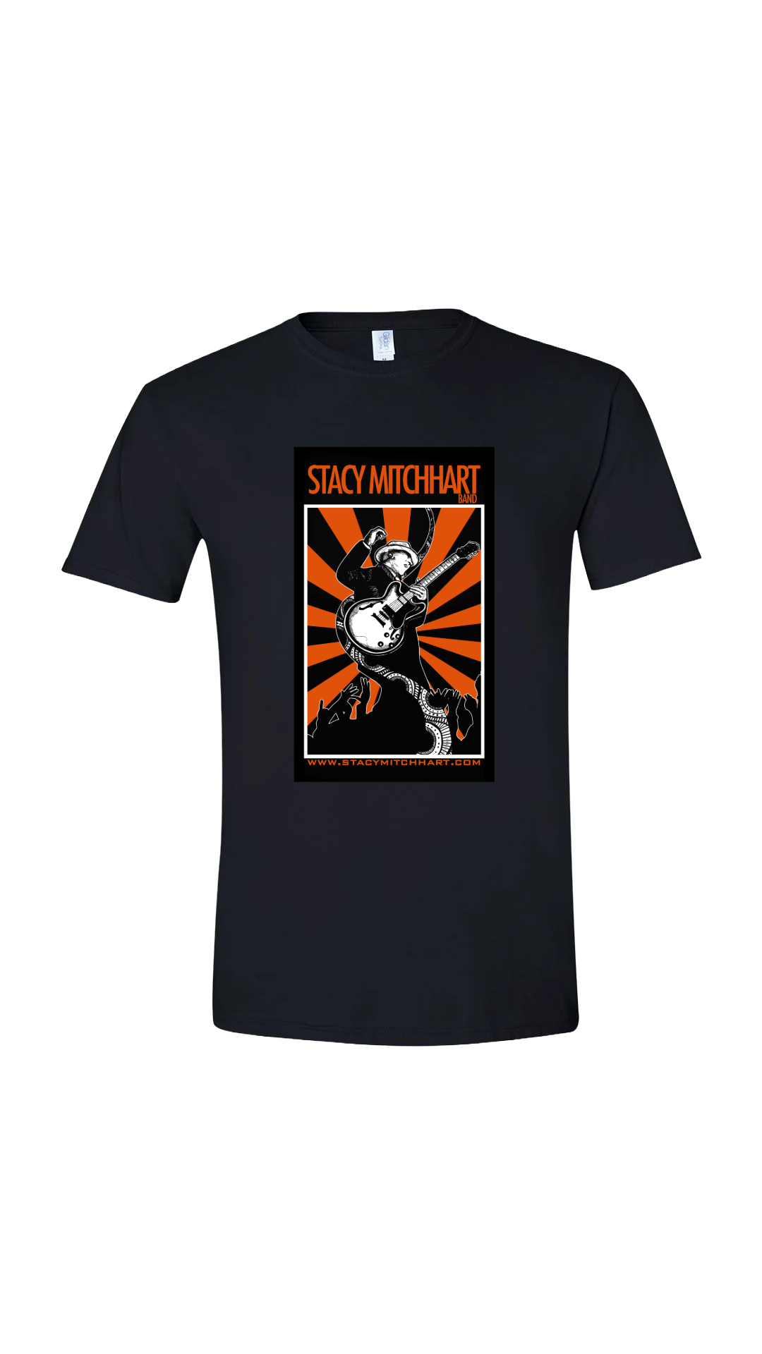 Stacy Mitchhart "Orange Burst Poster" Unisex T-Shirt--Merch2Home FREE SHIPPING--