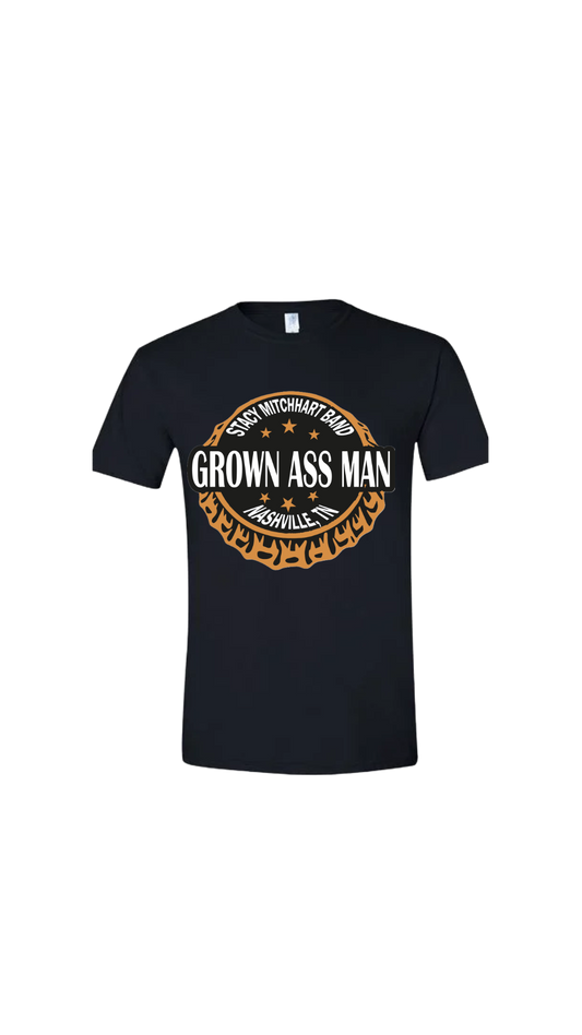 Stacy Mitchhart "GrownAss Man" Men's T-Shirt-Merch2Home--FREE SHIPPING--