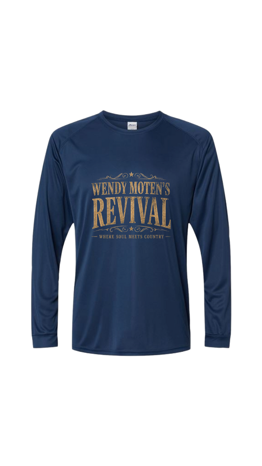 Wendy Moten Revival Long Sleeve Performance Fishing Shirt--FREE SHIPPING--
