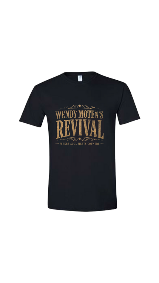 Wendy Moten Revival Unisex Gildan SoftStyle Short Sleeve Crew Neck T-Shirt--FREE SHIPPING--