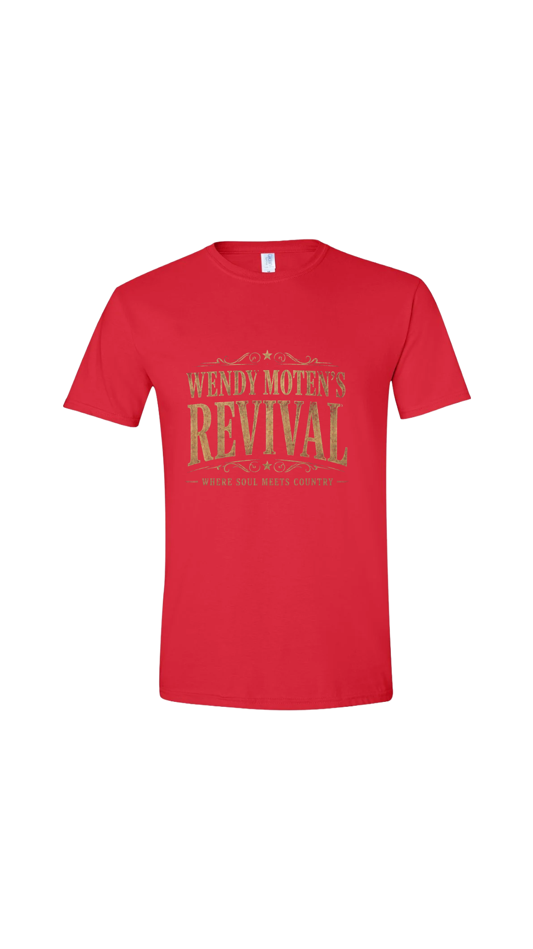 Wendy Moten Revival Unisex Gildan SoftStyle Short Sleeve Crew Neck T-Shirt--FREE SHIPPING--