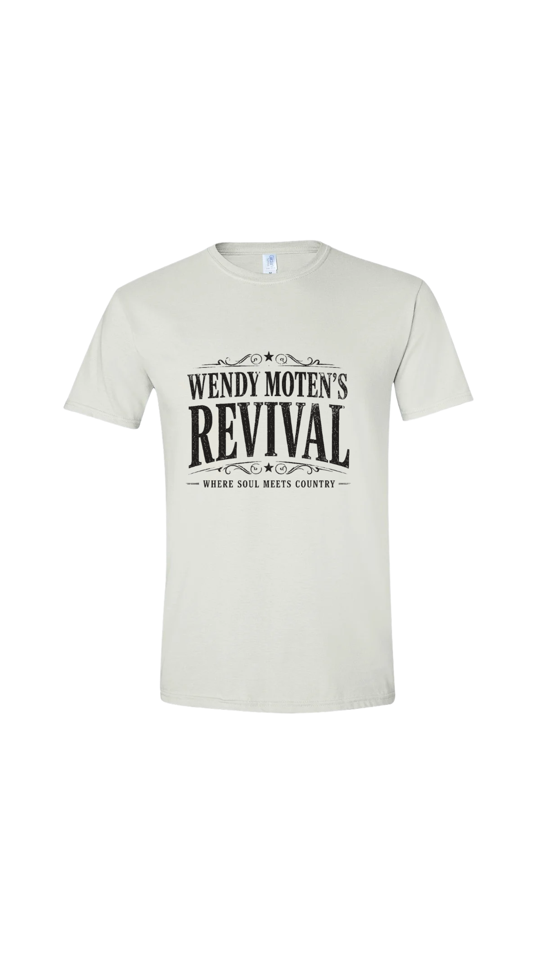 Wendy Moten Revival Unisex Gildan SoftStyle Short Sleeve Crew Neck T-Shirt--FREE SHIPPING--