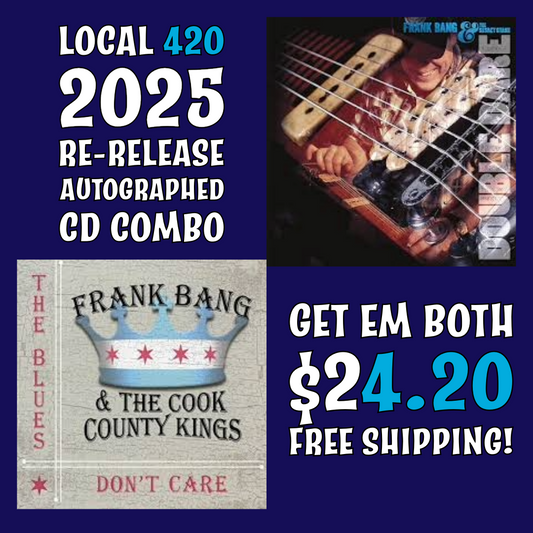Frank Bang Autographed CD Combo--FREE SHIPPING--